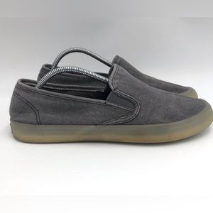 Sperry topslider slip on grey women’s shoe size 11. See pics for condition